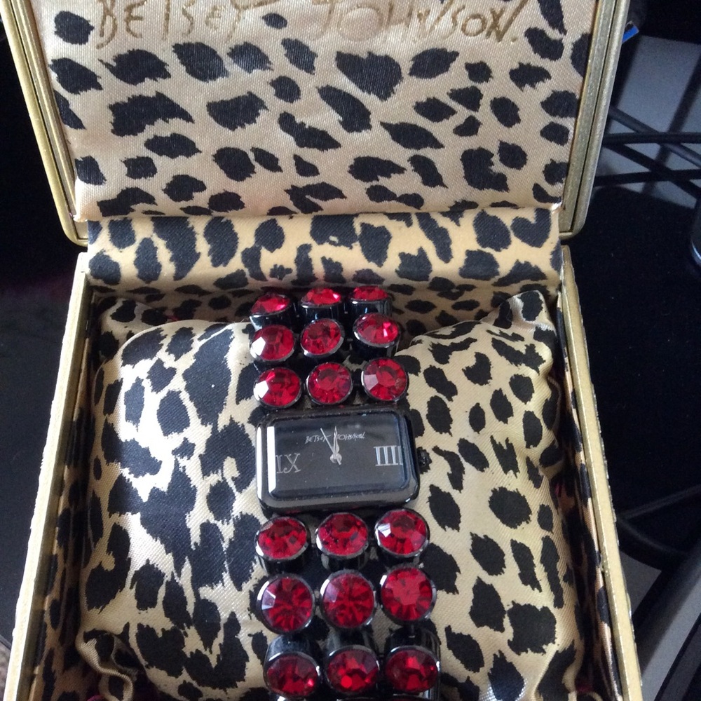 Betsy Johnson Bling Watch